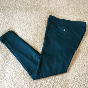 Fabletics Yoga Soft Leggings Green Medium